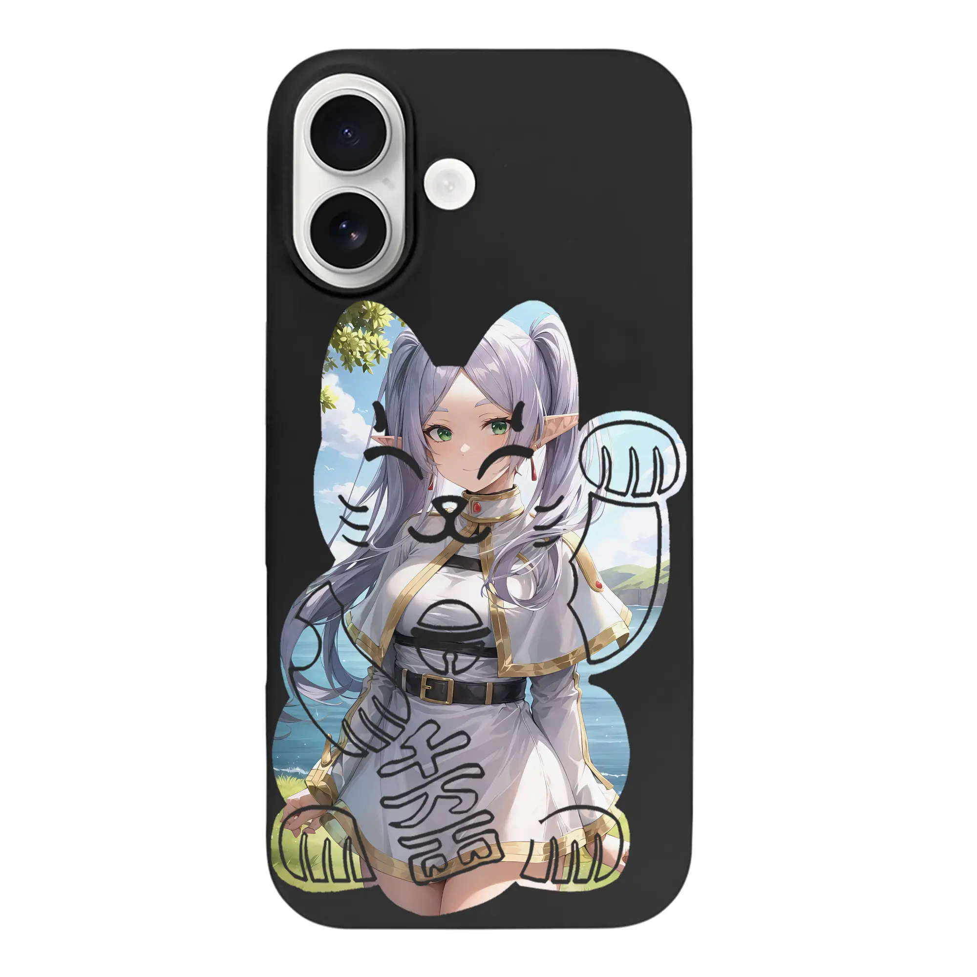 葬送のフリーレン（Frieren） グッズ,フリーレン（Frieren） - iPhone 17 シリーズ シリコンケース 薄型 耐衝撃 指紋防止 ソフトタッチカバー 精密フィット 傷防止 保護ケース iPhone 17/17 Air/17 Pro/17 Pro Max 対応